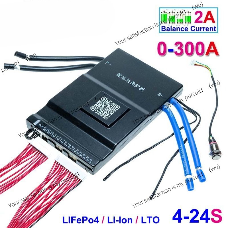 Smart Bms 24S 200A Bluetooth Lifepo4 - スマートBluetoothアクティブバランスLi-Ion LiFePo4 LTOバッテリー4S 8S 14S 16S