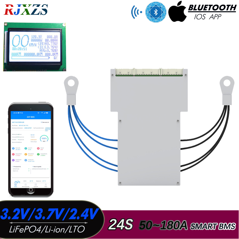 Smart Bms 24S 200A Bluetooth Lifepo4 - 8S ～ 20S 22S 24S SMART