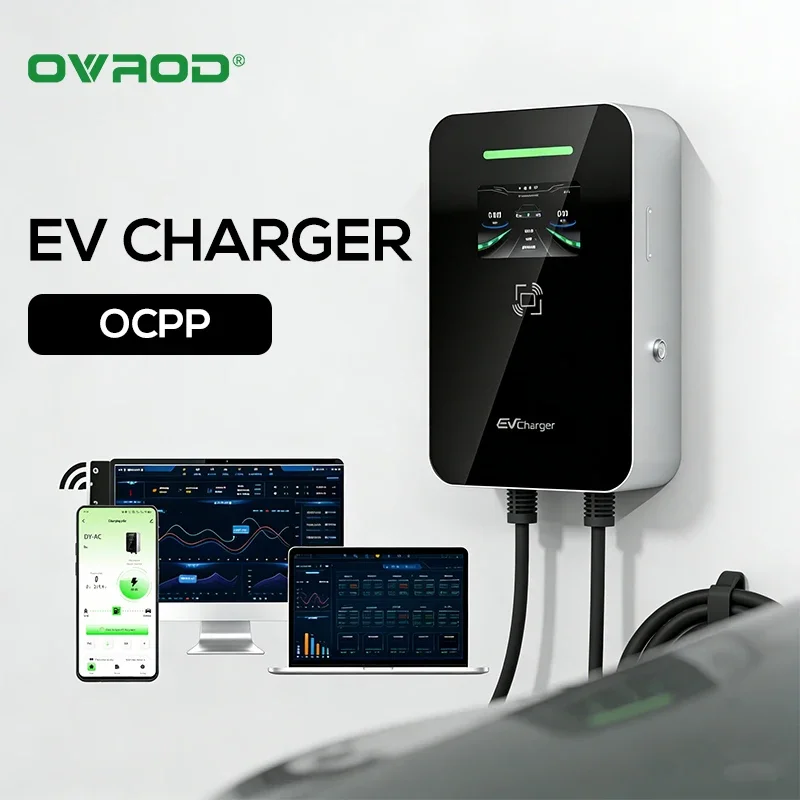 Ev Charger Type 2 22Kw 32A 3 Phase - オヴロッド工場製EVSE AC 7kw 11kw 22kw 16a
