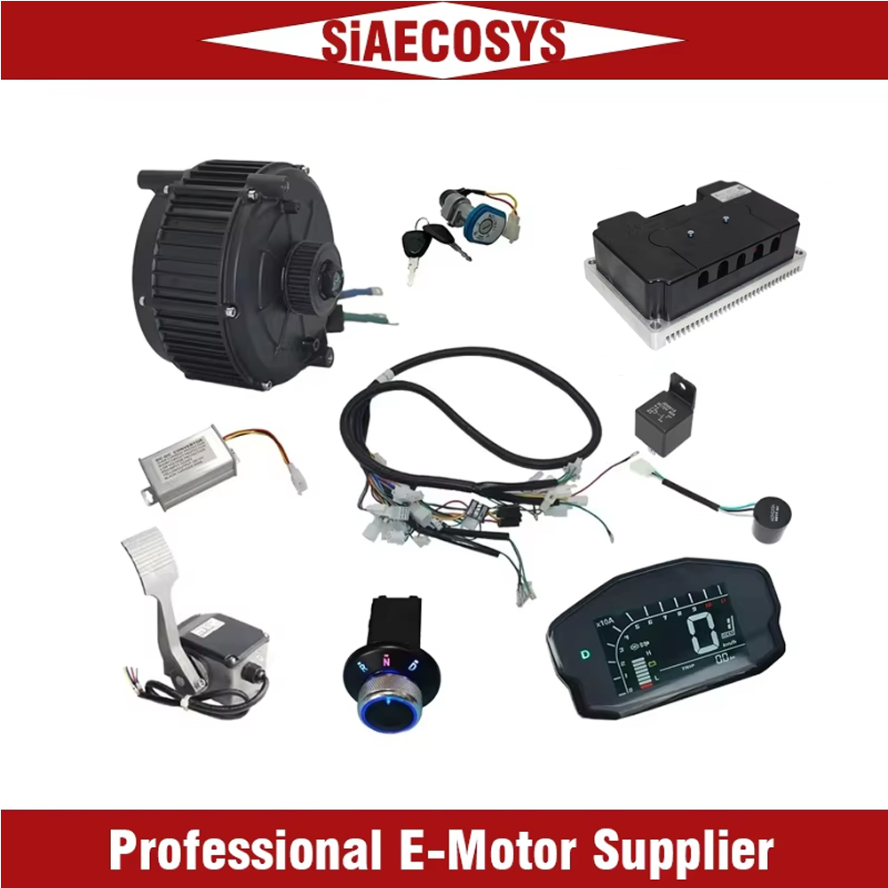 5000W 72V 高速ミッドドライブモーターキット、QS1 - Mid Drive Motor Kit 72V 5000W のレビューと価格