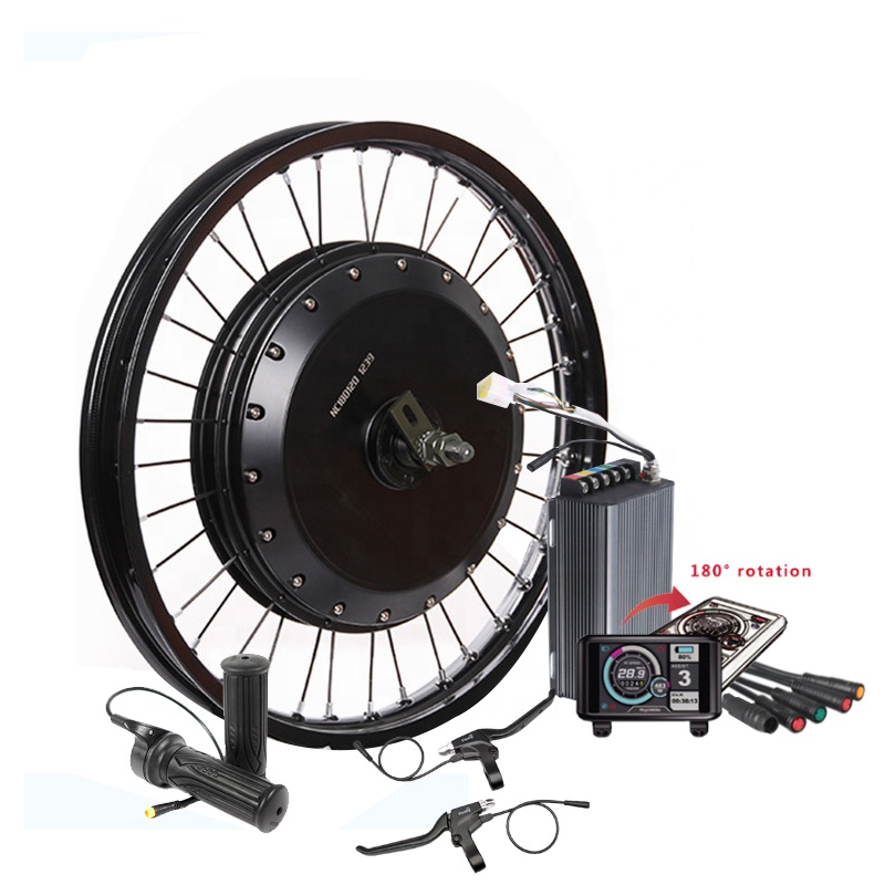 大トルク電動自転車バイク変換キット 72V 3000w 50 - Qs Motor 273 8000W Hub Motor のレビューと価格