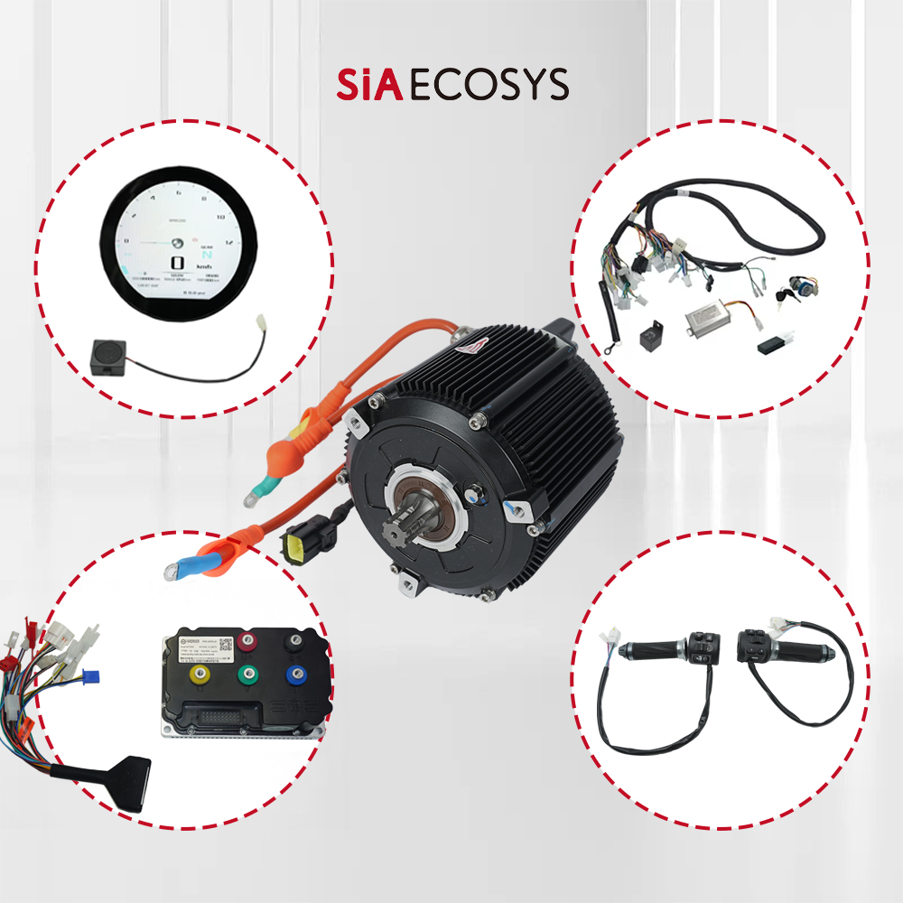 SiAECOSYS D133A-65 5000W 72Vミッ - Mid Drive Motor Kit 72V 5000W のレビューと価格