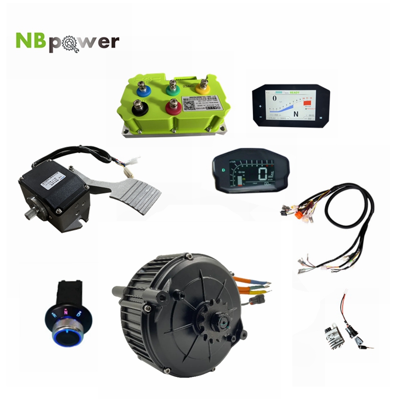 QSMOTOR 165 35H 5000WミッドドライブPM - Mid Drive Motor Kit 72V 5000W のレビューと価格