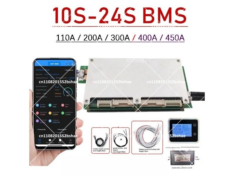スマートBluetooth BMS 10S-24S 200A - Smart Bms 24S 200A Bluetooth Lifepo4 のレビューと価格