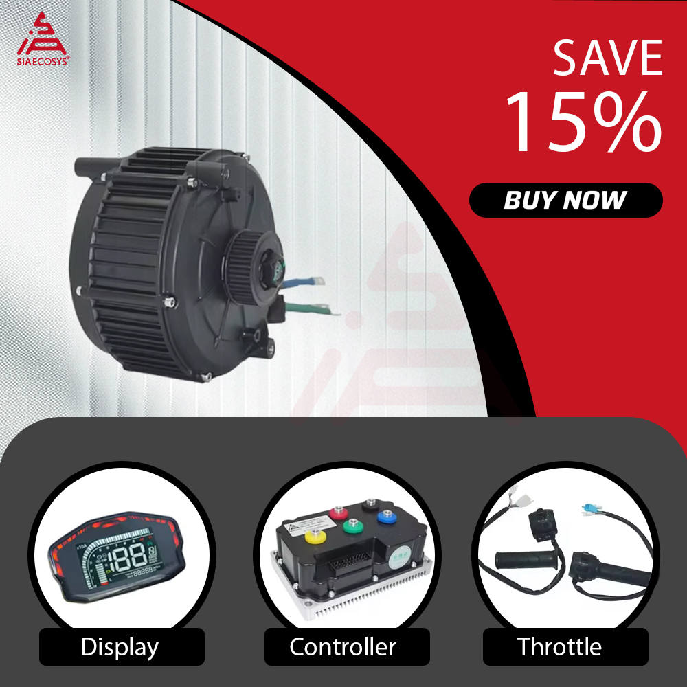 QSMOTOR QS165 V2 5000W 72V IPM - Mid Drive Motor Kit 72V 5000W のレビューと価格