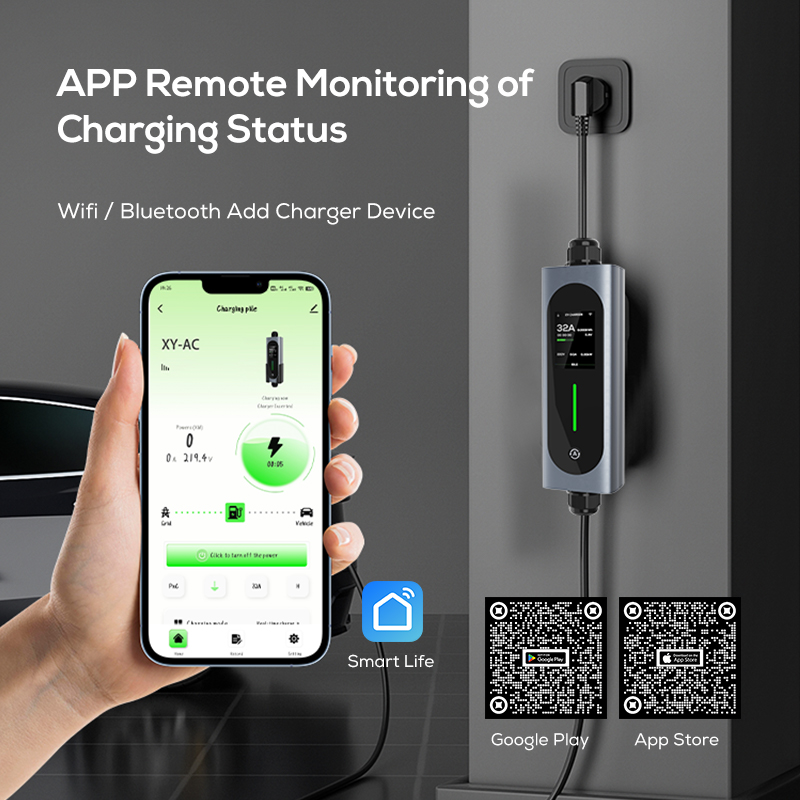 オヴロッドEVカーチャージャー16A 11kWポータブルタイ - Type 2 Portable Ev Charger 11Kw Cee のレビューと価格