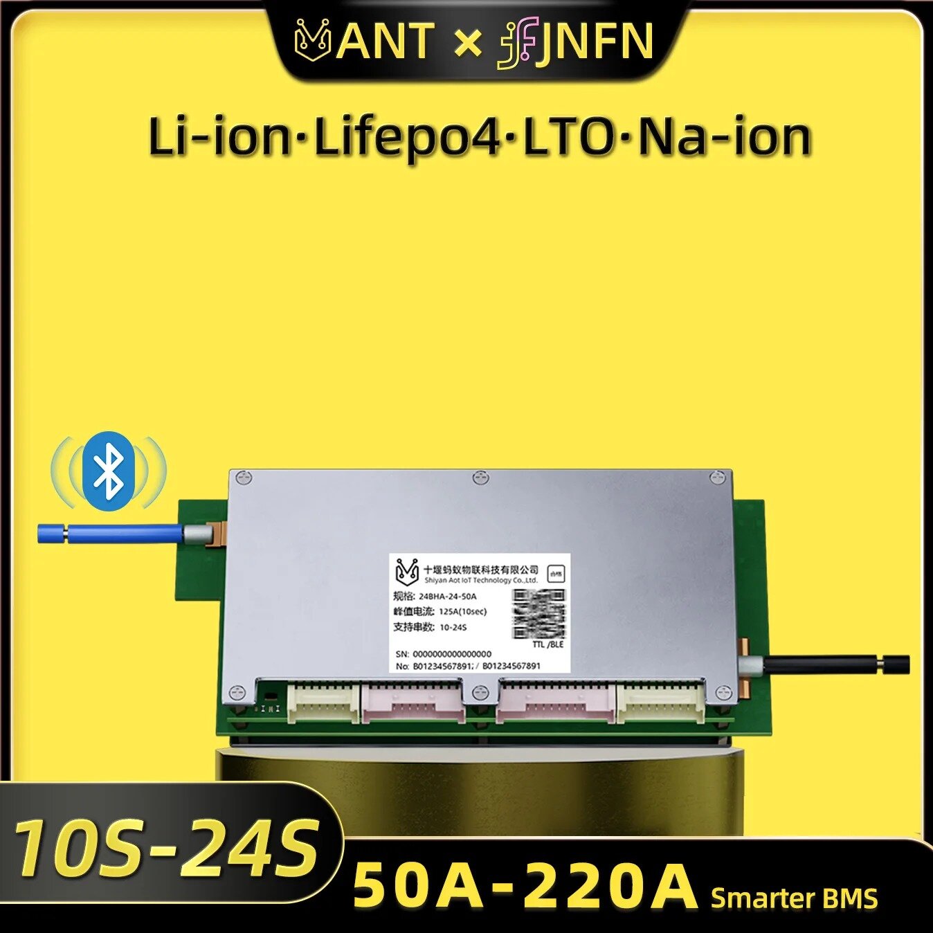 Ant Bluetooth BMS 10S-24S 550A - Smart Bms 24S 200A Bluetooth Lifepo4 のレビューと価格