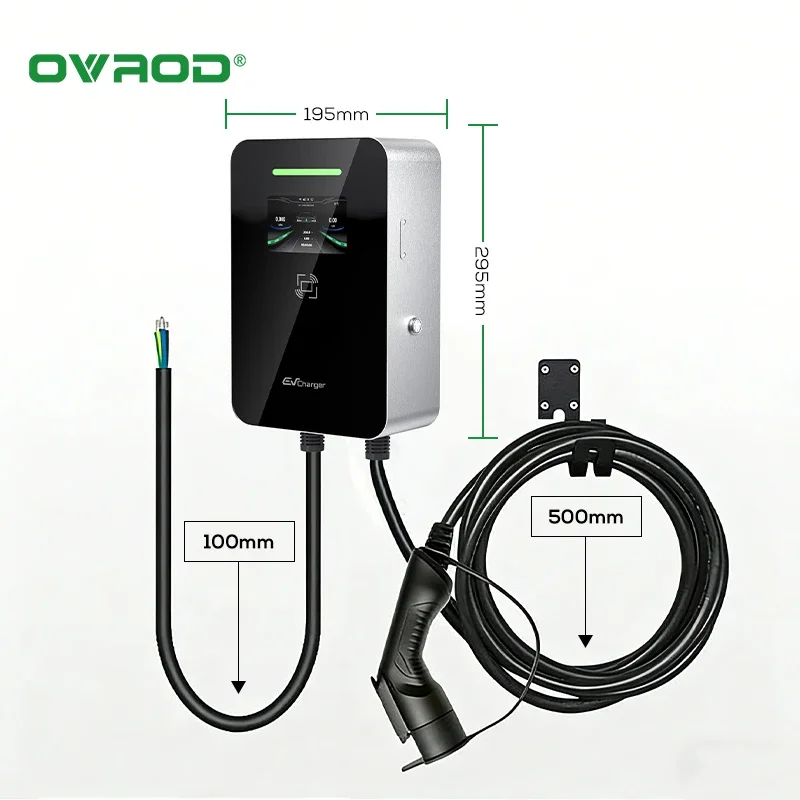 オヴロッド工場製EVSE AC 7kw 11kw 22kw  - Ev Charger Type 2 22Kw 32A 3 Phase のレビューと価格