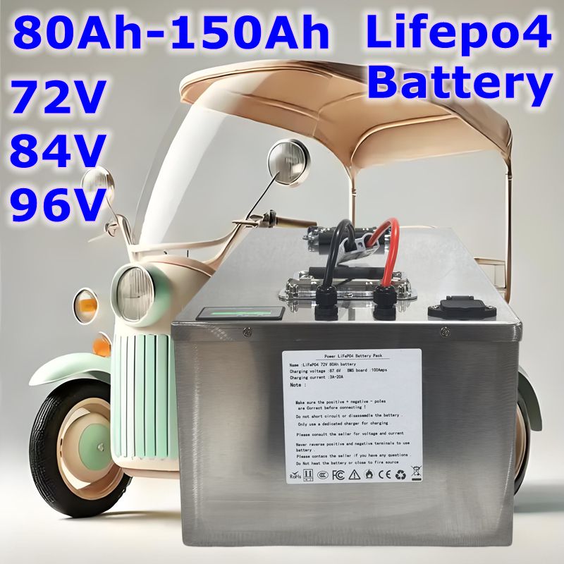 LIFEPO4バッテリー 72V 84V 96V 80AH  - Lifepo4 72V 100Ah Battery Pack Ev のレビューと価格