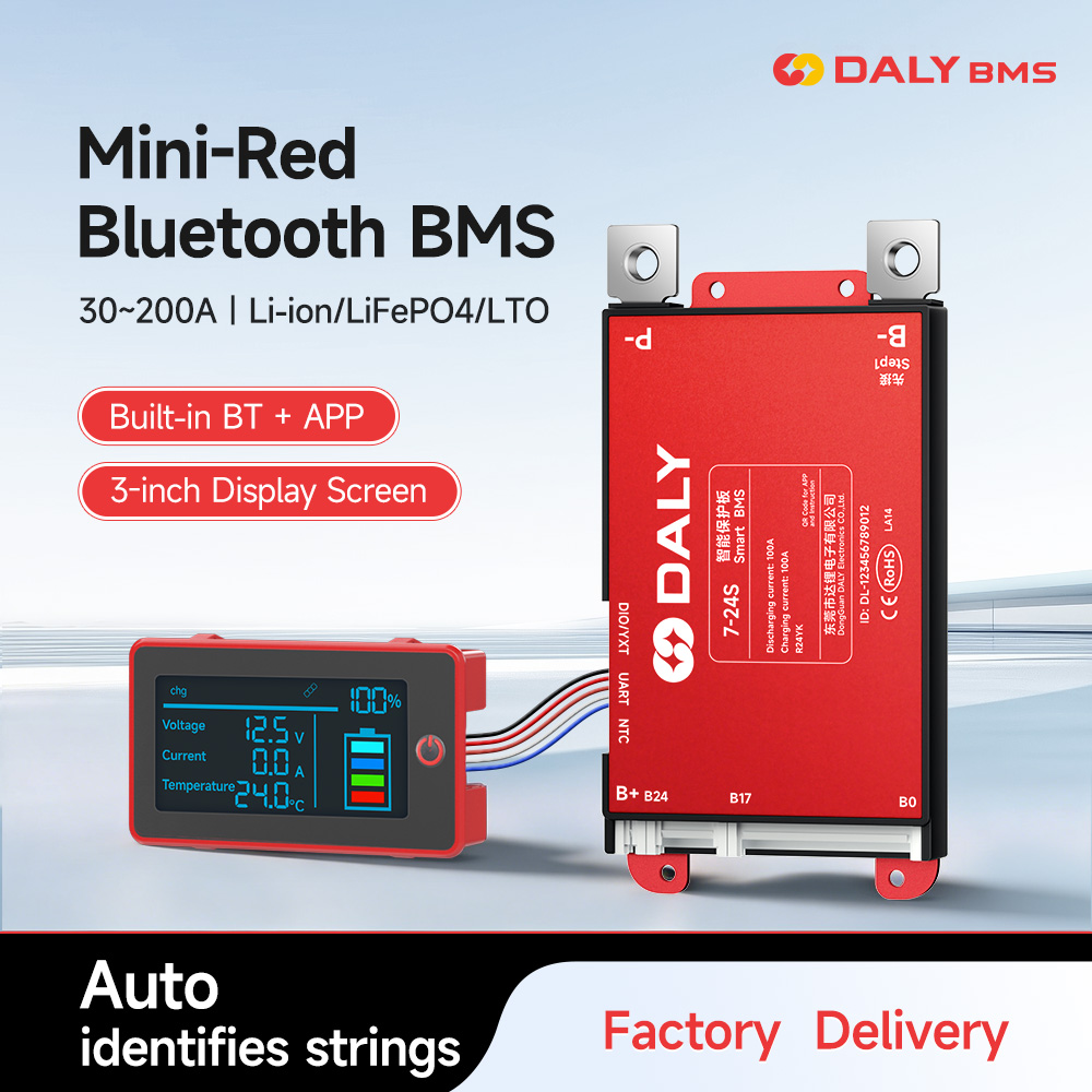 デイリー スマート 3インチ LCD BMS 30A 40A - Smart Bms 24S 200A Bluetooth Lifepo4 のレビューと価格